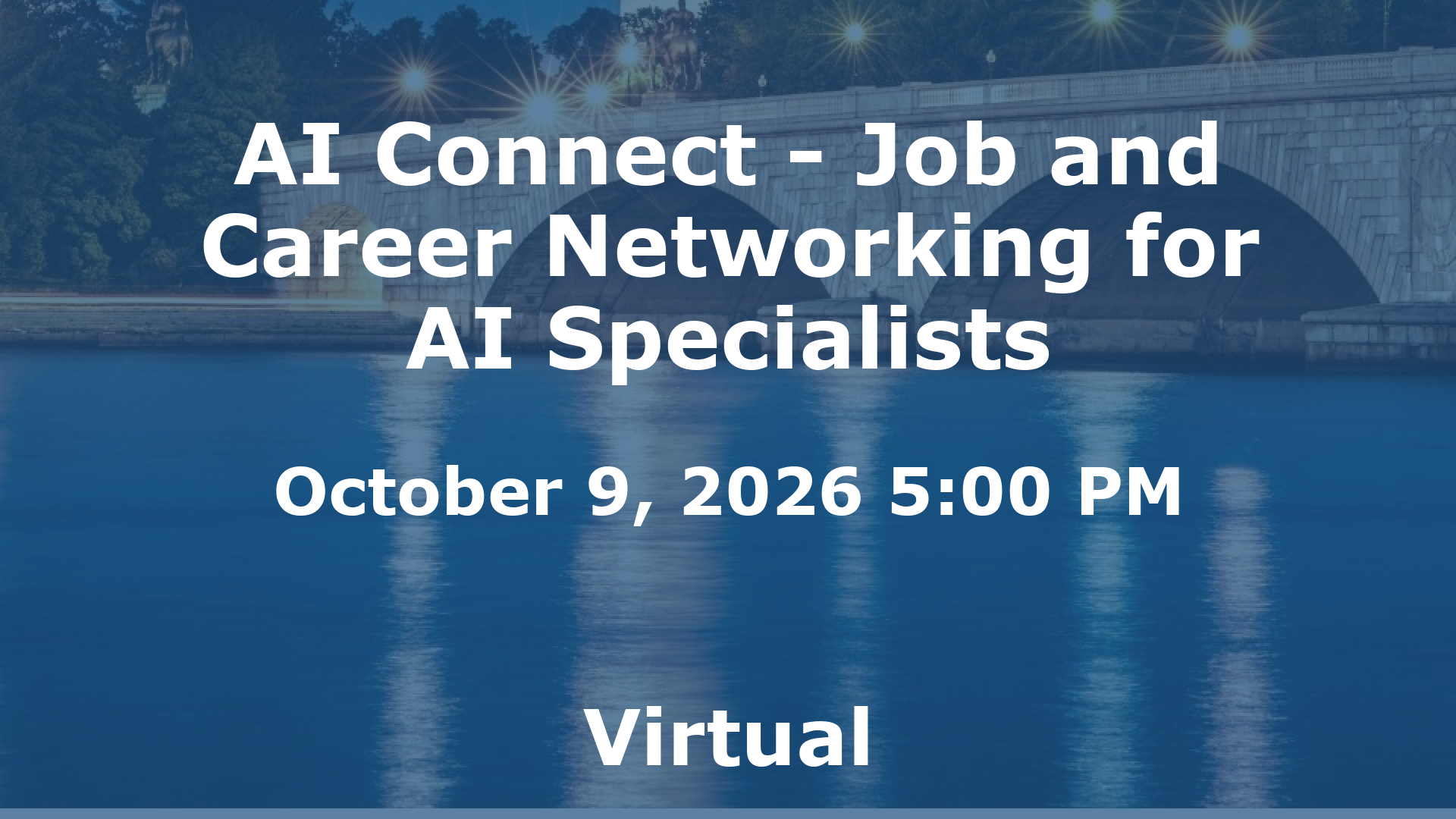 AI Connect - Job and Career Networking for AI Specialists event image